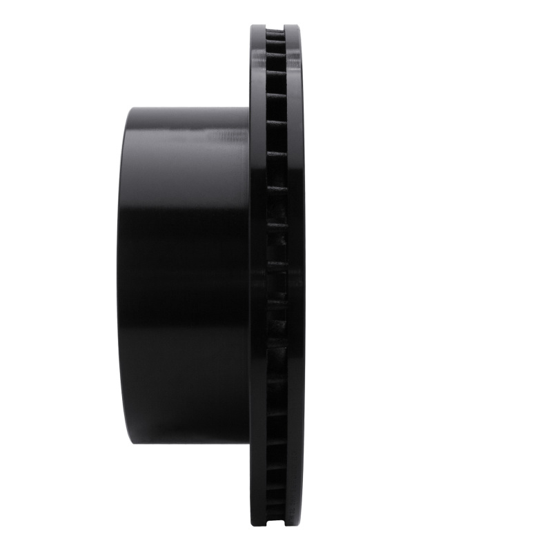 Chevrolet Silverado 3500 HD Brake Rotor (1) - Rear Right - R1 Concepts - Drilled & Slotted - Black - `11-`25